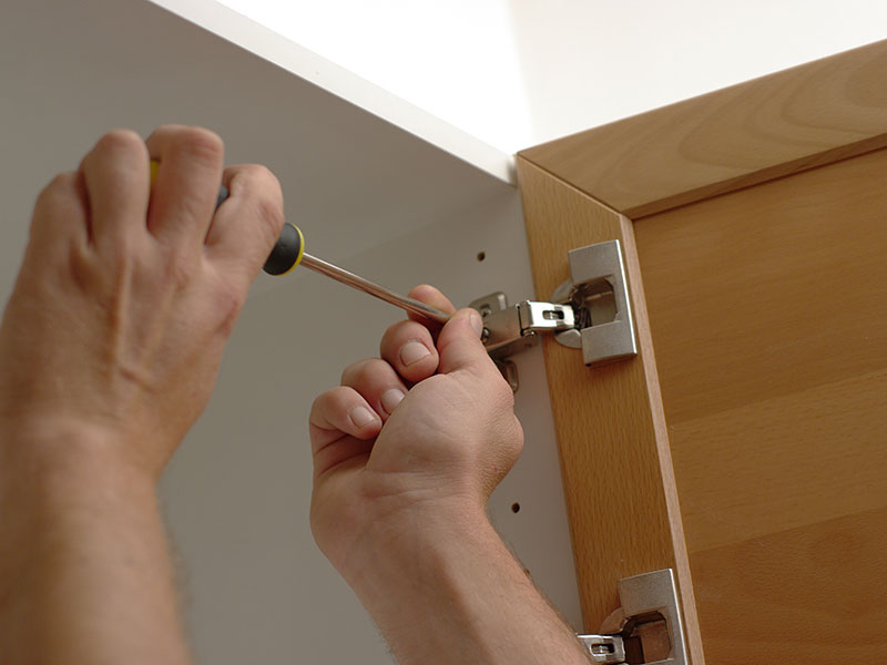 travaux et installation mobilier